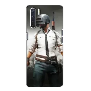 Чохол з картинкою "Герой Pubg" на Oppo A91 (Пабг)