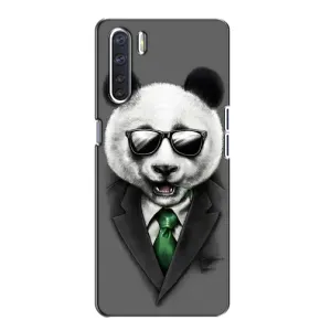 Чохли з Пандами на Oppo A91 (Панда в окулярах)