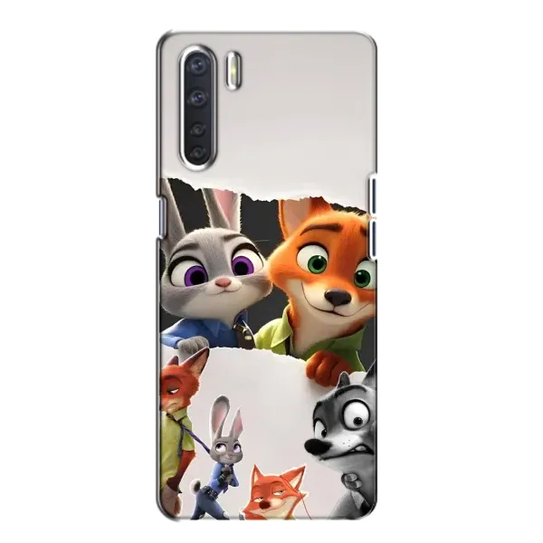 Чехол с рисунком «Персонажи Зоо» для OPPO A91