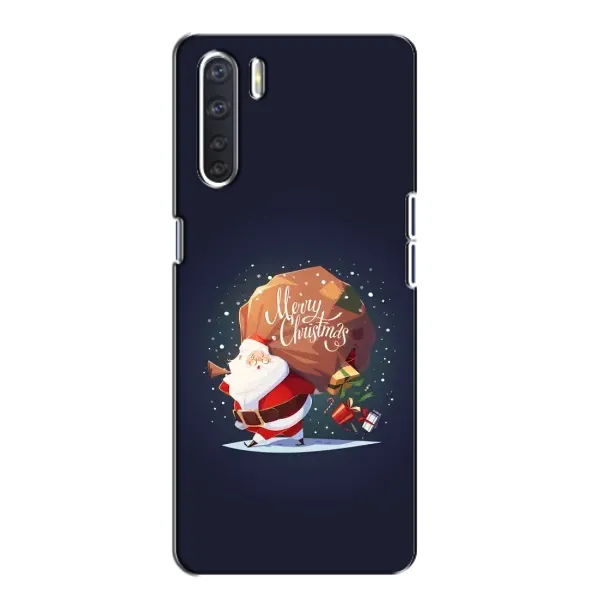 Чехол с рисунком «Подарки от Санты» для OPPO A91 Чехол с рисунком «Подарки от Санты» для OPPO A91