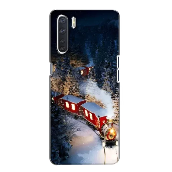 Чехол с рисунком «Поезд» для OPPO A91 Чехол с рисунком «Поезд» для OPPO A91