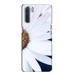 Чохол з ромашками на Oppo A91 (Пів ромашки)