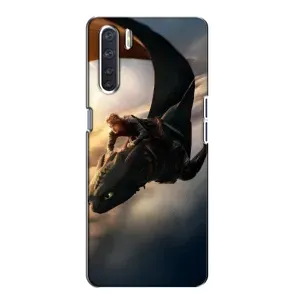 Чохол дракон Беззубик для Oppo A91 (Політ Беззубика)