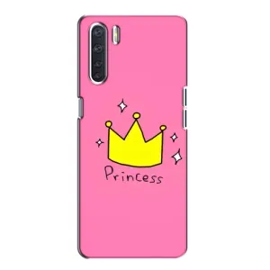 Чехол с рисунком «Princess» для OPPO A91