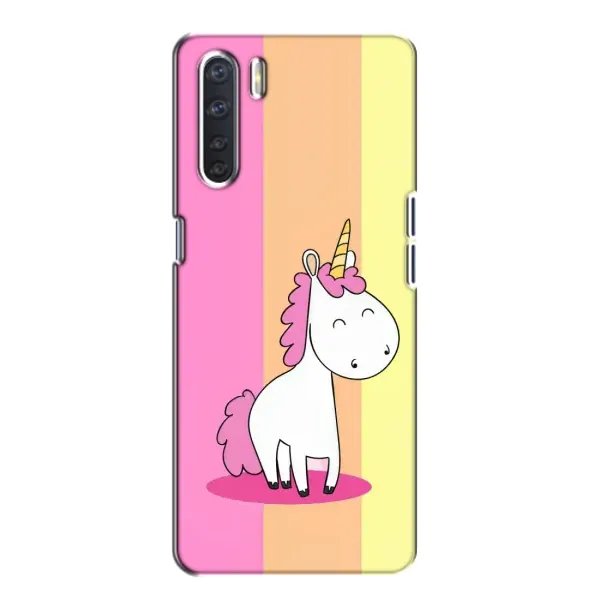 Чехол с рисунком «Радужный Единорог» для OPPO A91 Чехол с рисунком «Радужный Единорог» для OPPO A91