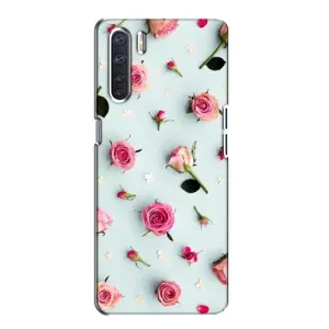 Чохли з принтом Троянд для Oppo A91 (Різні квіти)