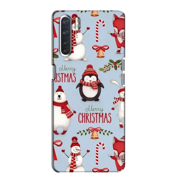 Чехол с рисунком «Рождественский» для OPPO A91 Чехол с рисунком «Рождественский» для OPPO A91