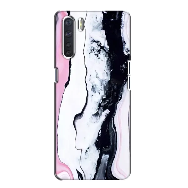Чехол с рисунком «Розовый мрамор» для OPPO A91 Чехол с рисунком «Розовый мрамор» для OPPO A91