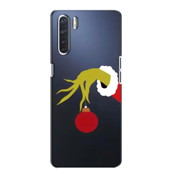 Чехол с рисунком «Рука Гринча» для OPPO A91 Чехол с рисунком «Рука Гринча» для OPPO A91