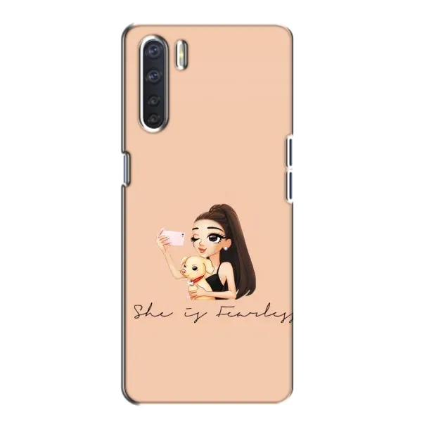 Чехол с рисунком «С собакой» для OPPO A91