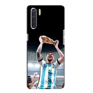 Чохли Лео Мессі Аргентина для Oppo A91 (Щасливий Мессі)