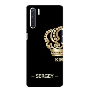 Чехлы с мужскими именами для Oppo A91 (SERGEY)