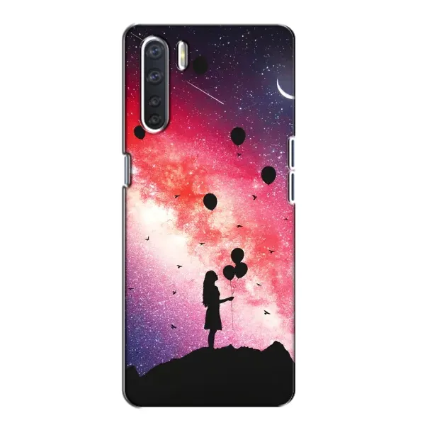 Чехол с рисунком «Шарики в небе» для OPPO A91 Чехол с рисунком «Шарики в небе» для OPPO A91
