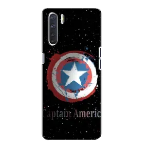 Чохол с Щітом Капітана Америки на Oppo A91 (Щит Капітана)