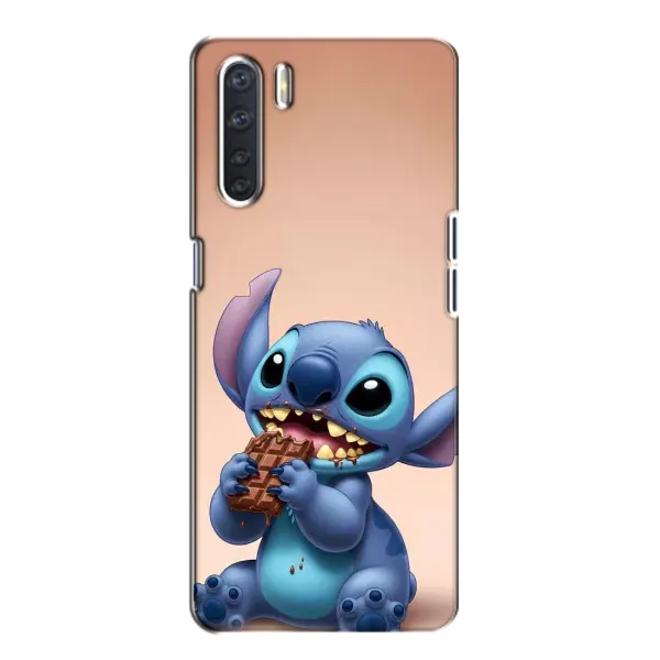 Чехол с рисунком «Стич с шоколадом» для OPPO A91 Чехол с рисунком «Стич с шоколадом» для OPPO A91