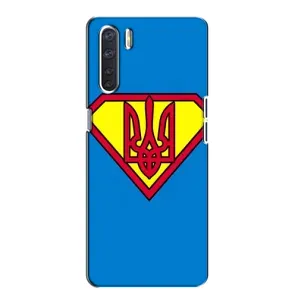 Чехол с картинкой (Патриотический ГЕРБ) на Oppo A91 (Super - Герб)