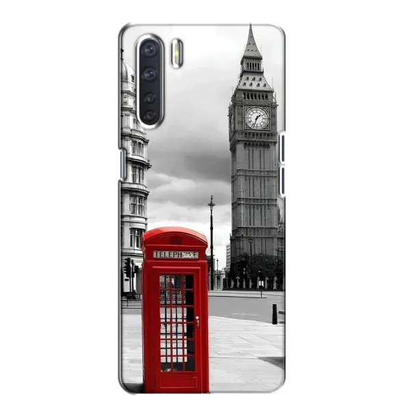 Чехол с рисунком «TELEPHONE» для OPPO A91