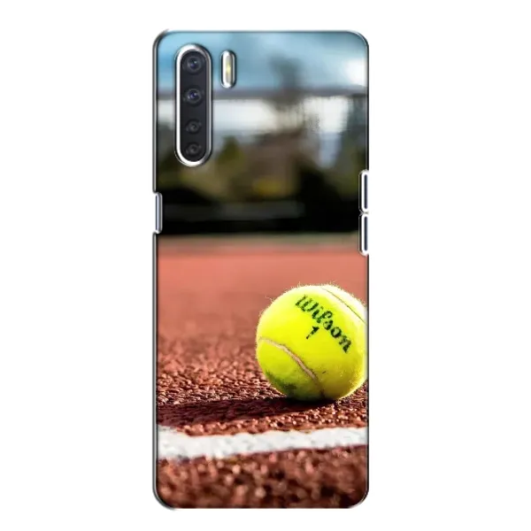 Чехол с рисунком «Теннисный корт» для OPPO A91