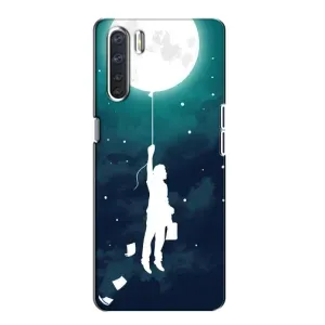 Чохол (ТПУ) з планетами на Oppo A91 (To The moon)