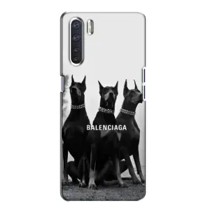 Чохол ДОБЕРМАН для Oppo A91 (Три добермана)
