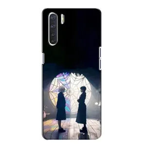 Чохол з картинкою Венсдей на Oppo A91 (Внсдей і Енід)