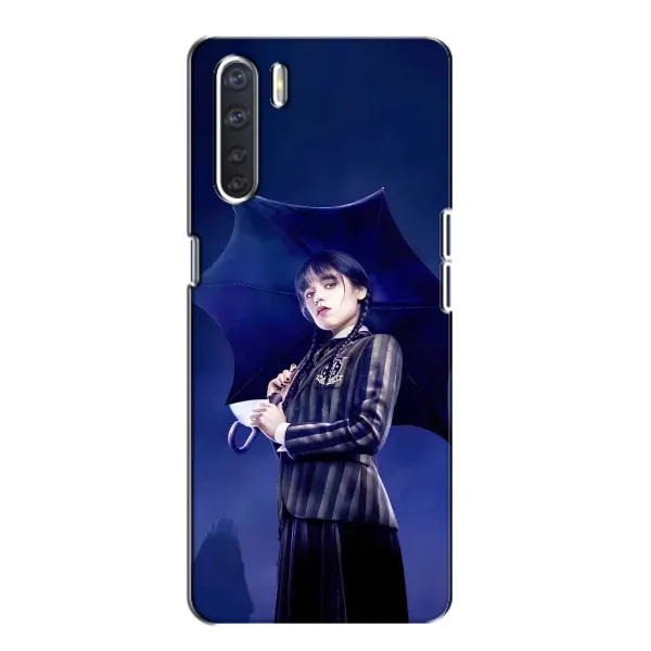 Чохол з малюнком «Венсдей з парасолькою» для OPPO A91 Чохол з малюнком «Венсдей з парасолькою» для OPPO A91