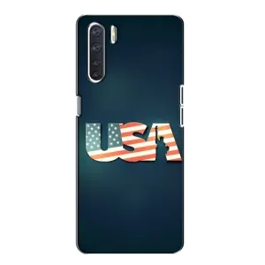 Чохол Прапор USA для Oppo A91 (USA)