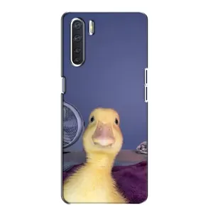 Бампер с принтом Мемы для Oppo A91 (Утка)