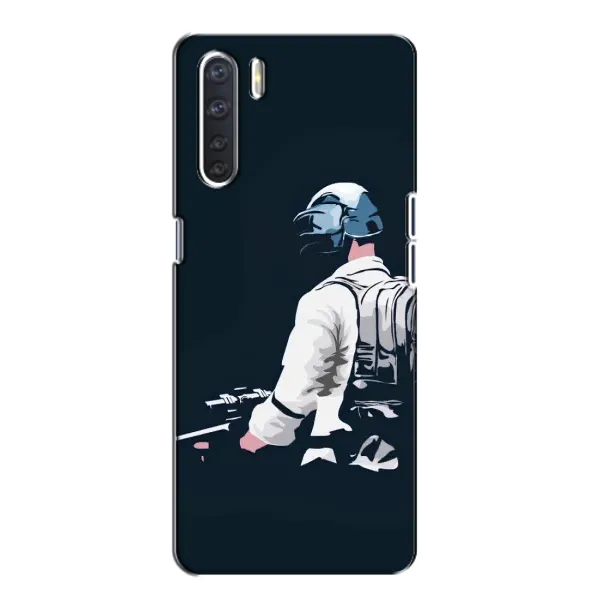 Чехол с рисунком «В экиперовке» для OPPO A91 Чехол с рисунком «В экиперовке» для OPPO A91