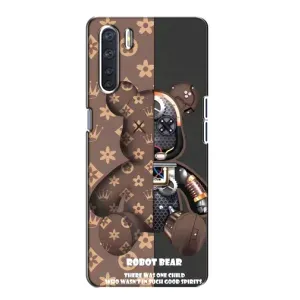 Силиконовый чехол для Oppo A91 (Медмедь Луи Виттон)