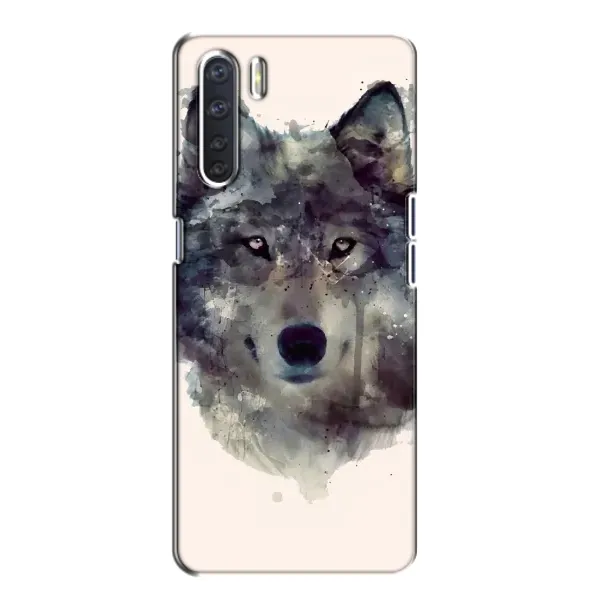 Чехол с рисунком «Волк» для OPPO A91 Чехол с рисунком «Волк» для OPPO A91