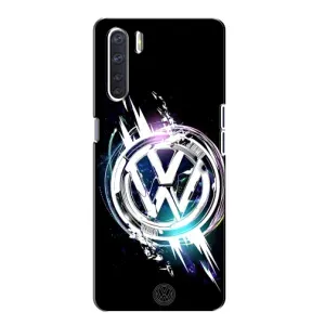 Чохол "Фольксваген" для Oppo A91 (Volkswagen на чорному)