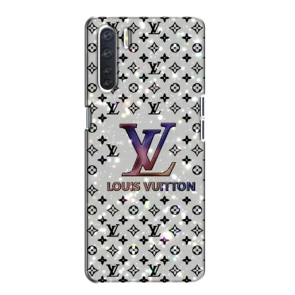 Чехол с рисунком «Яркий LV» для OPPO A91