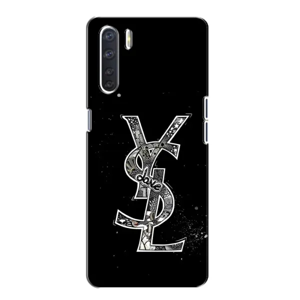 Чехол с рисунком «YSL» для OPPO A91