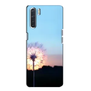 Силіконовий Чохол з кульбабками на Oppo A91 (Захід з кульбабкою)