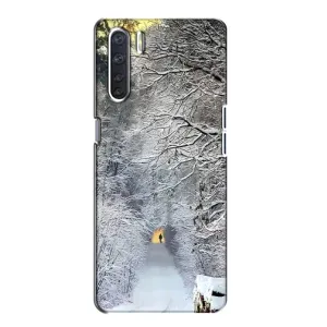 Чохли на Новий Рік Oppo A91 (Хурделиця)