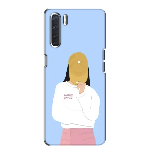 Чехол с рисунком «Желтая кепка» для OPPO A91