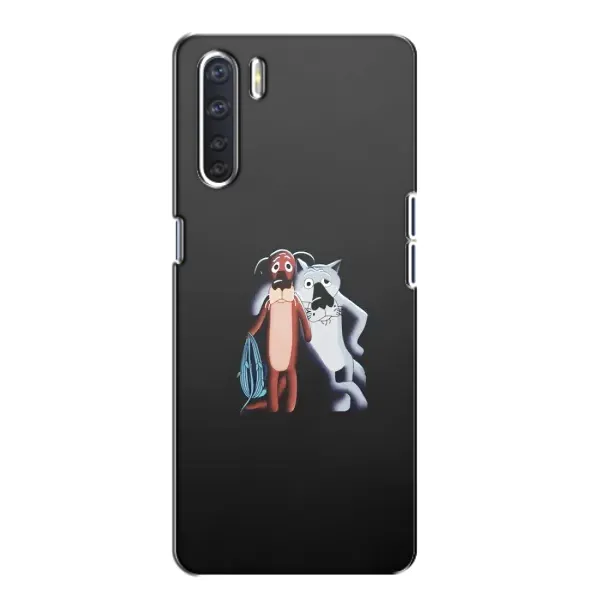 Чехол с рисунком «Шо, опять» для OPPO A91