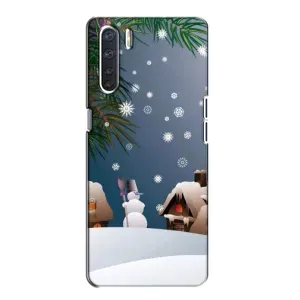 Чохли на Новий Рік Oppo A91 (Зима)