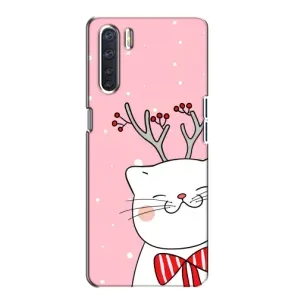 Чохол на тематику: Коти для OPPO A91 (Зимовий кіт)