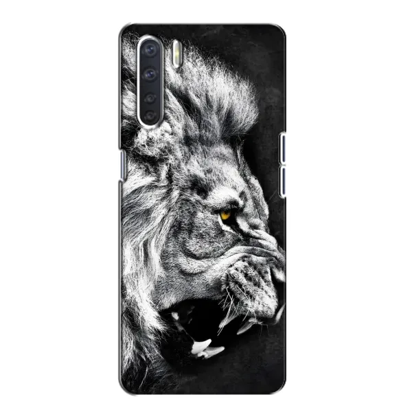 Чехол с рисунком «Злой ЛЕВ» для OPPO A91