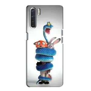 Силіконовий чохол з принтом Зоотрополіс для Oppo A91 (Змія Зоо)