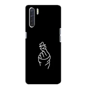 Чохол (Знак сердечка) для Oppo A91 (Знак Сердечка)