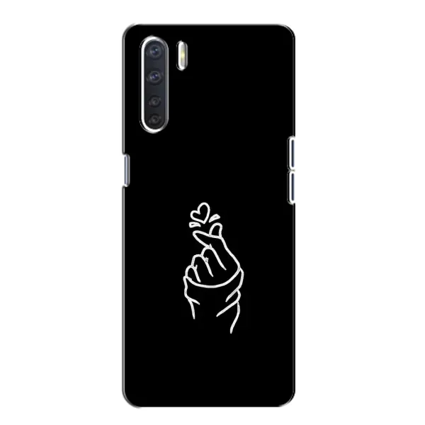 Чехол с рисунком «Знак Сердечка» для OPPO A91 Чехол с рисунком «Знак Сердечка» для OPPO A91