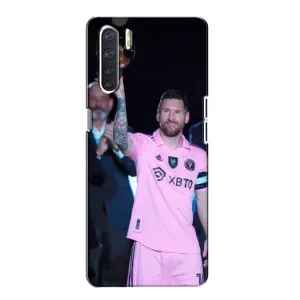 Чохли Лео Мессі в Маямі на Oppo A91 (Золотий м'яч Мессі)