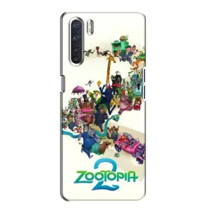 Силіконовий чохол з принтом Зоотрополіс для Oppo A91 (Зоотрополіс лого)