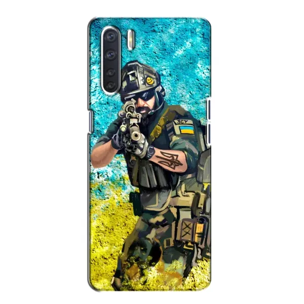 Чехол с рисунком «ЗСУ Воин» для OPPO A91 Чехол с рисунком «ЗСУ Воин» для OPPO A91