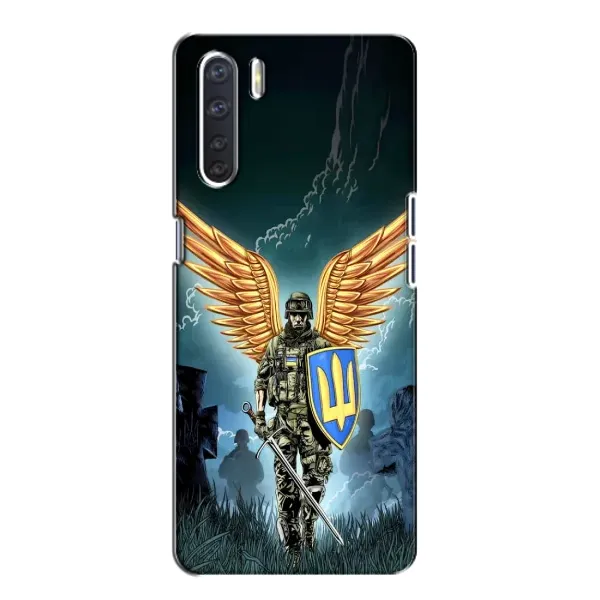 Чехол с рисунком «ЗСУ з крильями» для OPPO A91