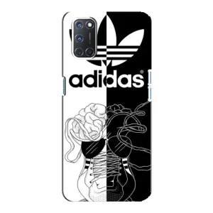 Чехол в стиле "Адидас" для Оппо А92 (Adidas шнурки)
