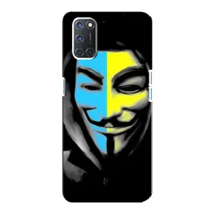 Чехол с Украинской символикой на Оппо А92 (Анонимус патриот)